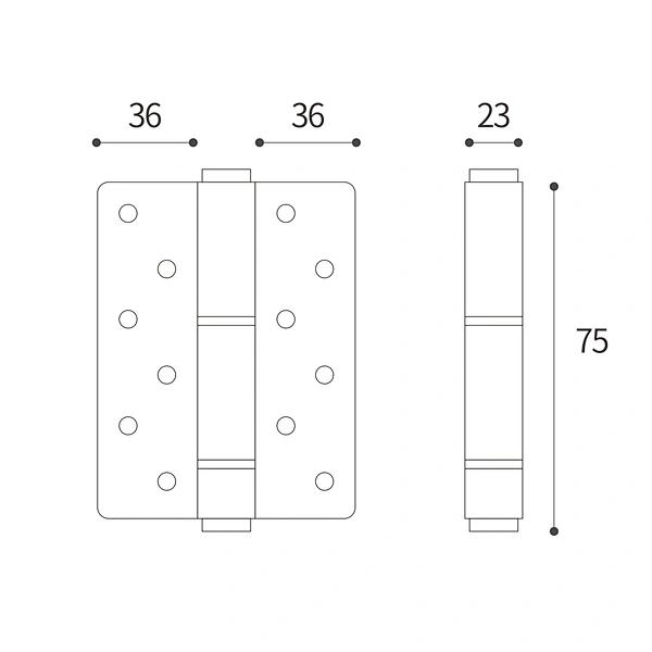 heavy duty door hinge